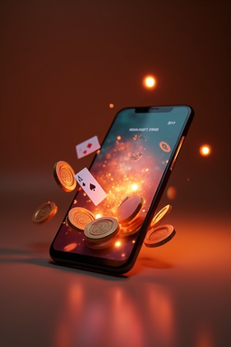 Teléfono mostrando la app de casino Don Bet